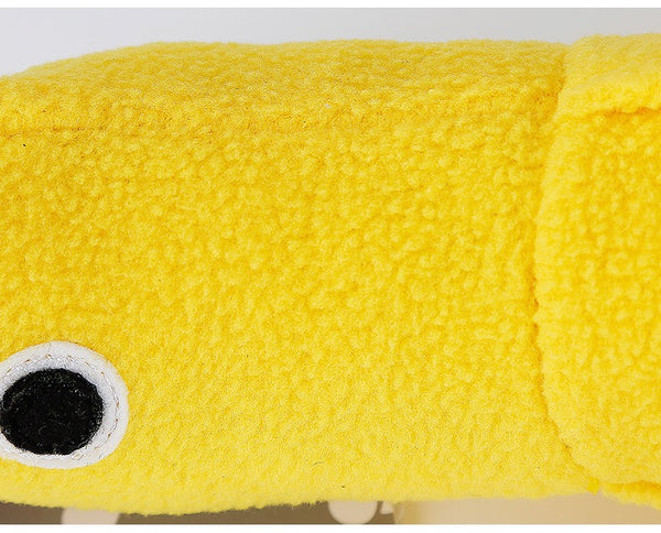 Dog Snuffle Mat Sniffing Training Pad Puzzle Voice Plush Nosework Christmas Duck Toy